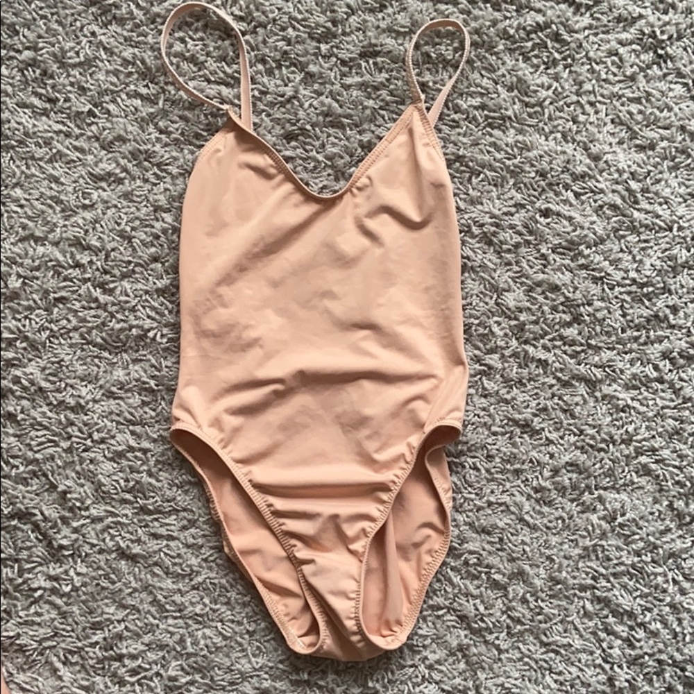 Nude leotard bodysuit Second Skin